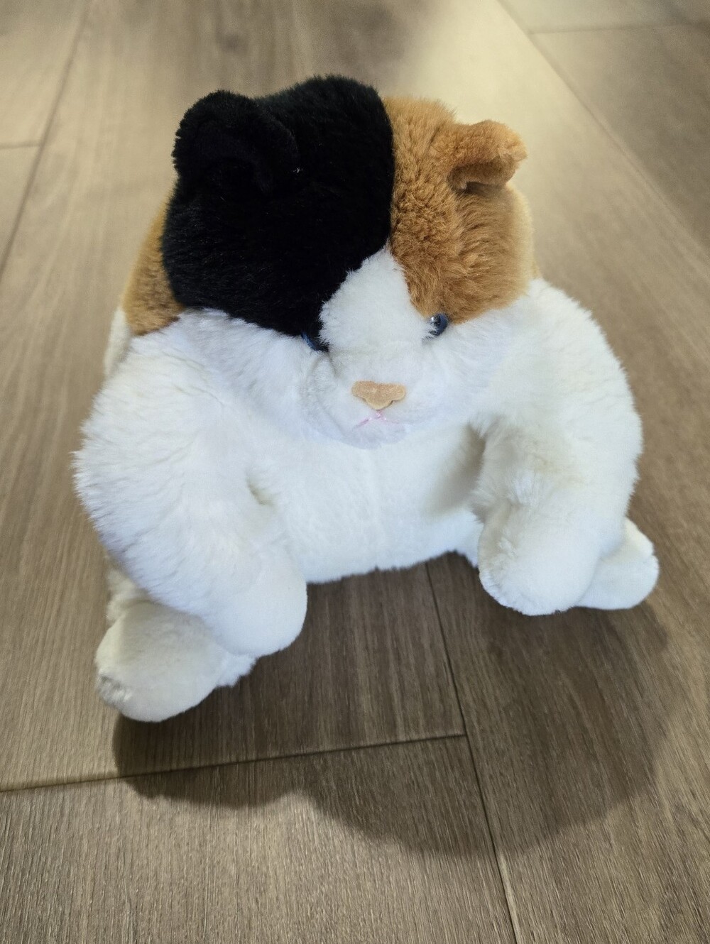Aurora World Cat White Black Brown 8" Plush Stuffed Animal